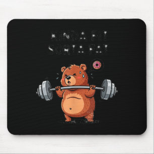 Tapis De Souris Assez en Forme Un Peu Gros Corps de Gym Drôle Homm