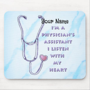 Tapis De Souris Assistant de médecin Cœur