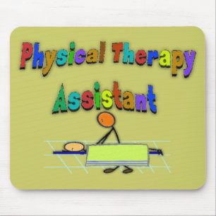 Tapis De Souris Assistant de physiothérapie--Chiffre conception d