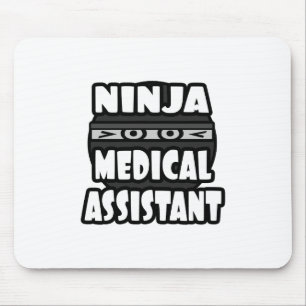 Tapis De Souris Assistant Médicale Ninja