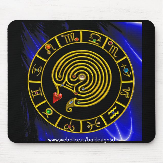 TAPIS DE SOURIS ASTRAL LABYRINTH, (Devant)