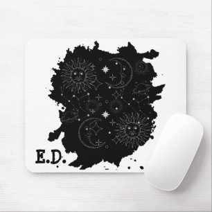 TAPIS DE SOURIS ASTROLOGIE(B&W) MOUSE PAD