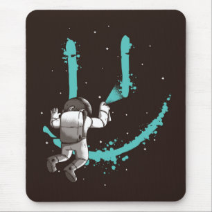 Tapis De Souris astronaut grafitti