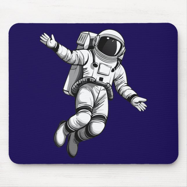 Tapis De Souris Astronaute dans l'espace (Devant)