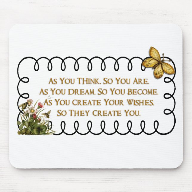 Tapis De Souris asyouthink (Devant)