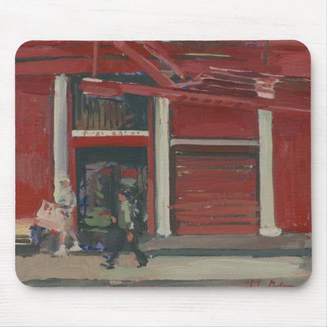Tapis De Souris Atelier de peinture Manhattan de perle (Devant)