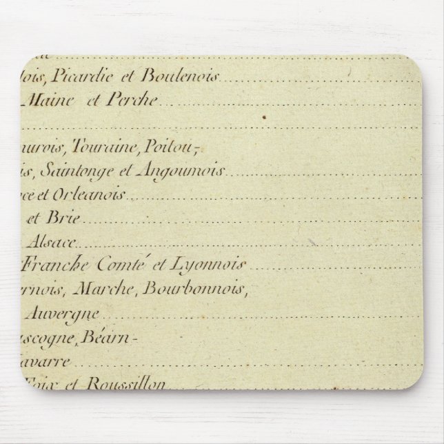 Tapis De Souris Atlas moderne (Devant)