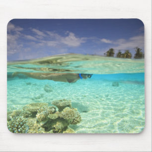 Tapis De Souris Atoll South Huvadhoo, Maldives du Sud, Indien