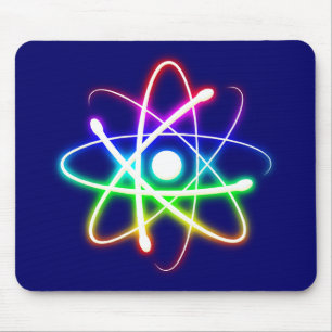 Tapis De Souris Atom brillant coloré