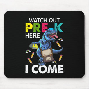 Tapis De Souris Attention Pré-k Je Viens