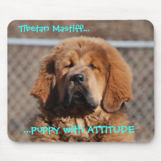 Tapis De Souris Attitude de mastiff tibétain
