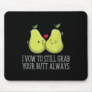 Tapis De Souris Attrapez Votre Beurre Toujours Mariage Adulte Mari