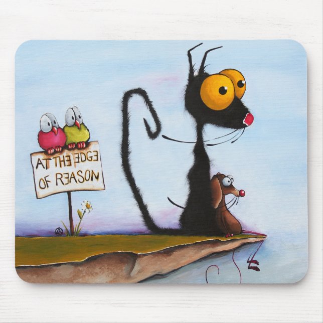 Tapis De Souris Au bord de la raison (Devant)