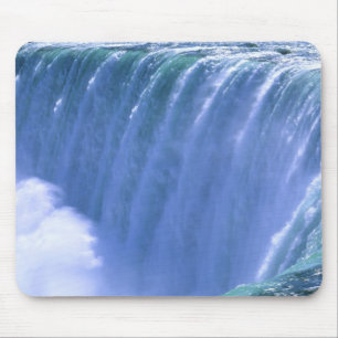 Tapis De Souris Au bord des puissantes chutes du Niagara, New York