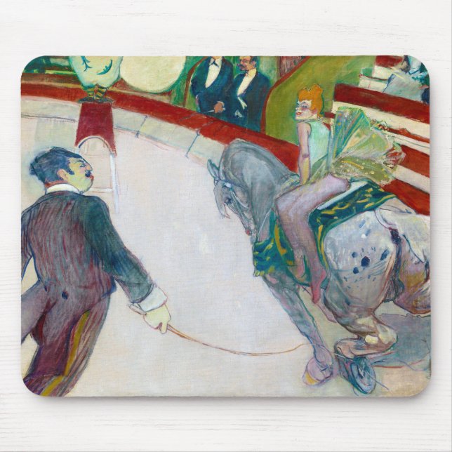 Tapis De Souris Au cirque, Lautrec (Devant)