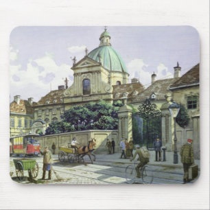 Tapis De Souris Au-dessous du palais de belvédère à Vienne