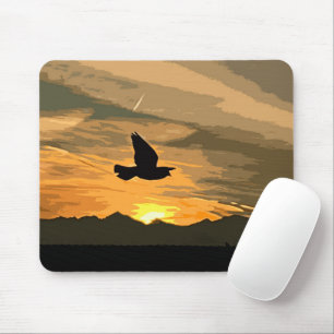 Tapis De Souris Au lever du soleil