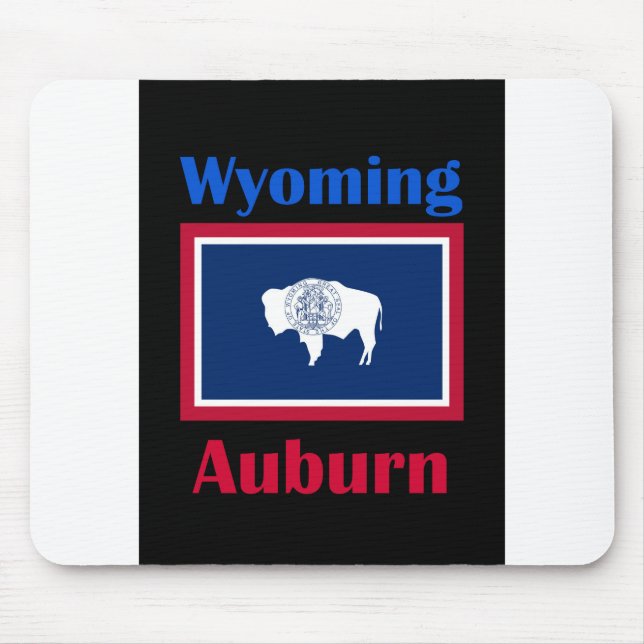 Tapis De Souris Auburn Wyoming (Devant)