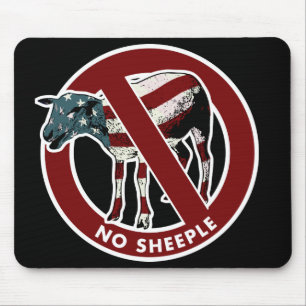 Tapis De Souris Aucun Sheeple Mousepad