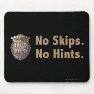 Tapis De Souris Aucuns sauts. Aucuns signes. Or