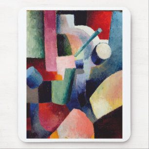 Tapis De Souris August Macke, Coloured Composition of Forms