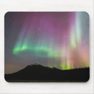 Tapis De Souris Aurora Borealis Alaska Brooks Range, Alaska