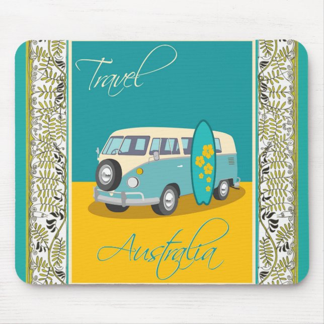 Tapis De Souris Australie : Voyage (Devant)