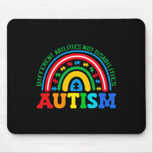 Tapis De Souris Autisme Différentes capacités non handicapées Auti