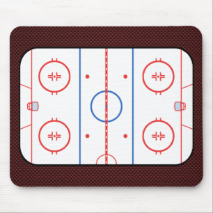Tapis De Souris Autographe de compagnon de match de hockey prêt