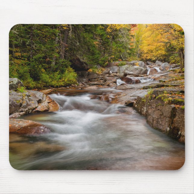 Tapis De Souris Automne à Jefferson Brook, New Hampshire (Devant)