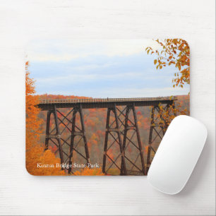 Tapis De Souris Automne à Kinzua Bridge Coloré pittoresque