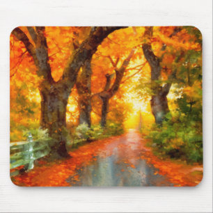 Tapis De Souris Automne/Automne/Automne/Feuille/Nature