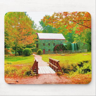 TAPIS DE SOURIS AUTOMNE EN NOUVELLE ANGLETERRE