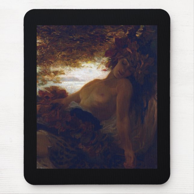 Tapis De Souris Automne Mousepad d'Herbert James Draper (Devant)