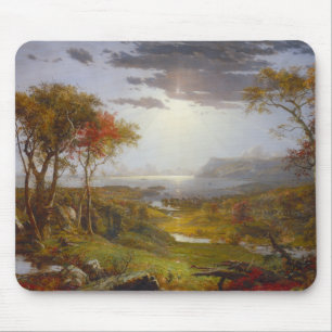 Tapis De Souris Automne sur le fleuve Hudson
