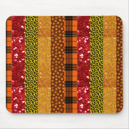 Tapis De Souris Automne Thanksgiving Harvest Feuilles Chute