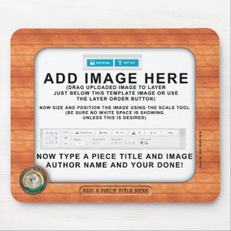 Tapis De Souris Autour de l'art et de la photo faits sur commande