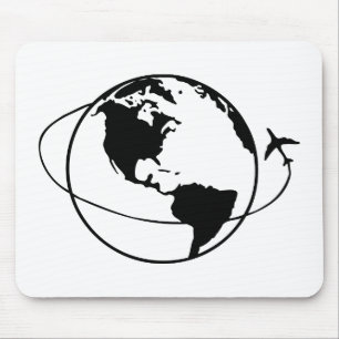 Tapis De Souris Autour du monde