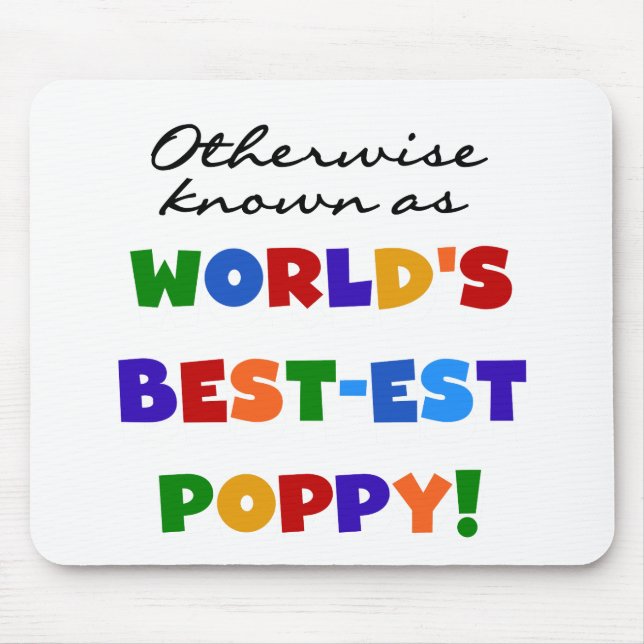 Tapis De Souris Autres Meilleurs Tshirts et cadeaux Poppy (Devant)