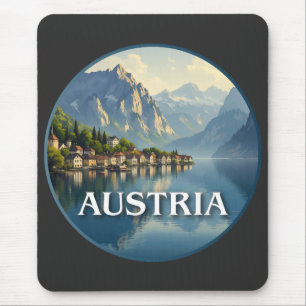 Tapis De Souris Autriche Hallstatt Union européenne