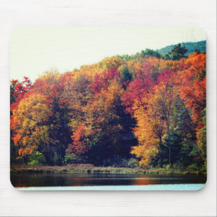 Tapis De Souris Autumn Folig Pond Nature