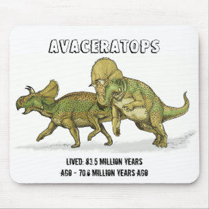 Tapis De Souris Avaceratops Dinosaur Mousepad