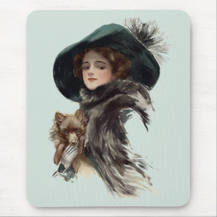 Tapis De Souris Avec son chien