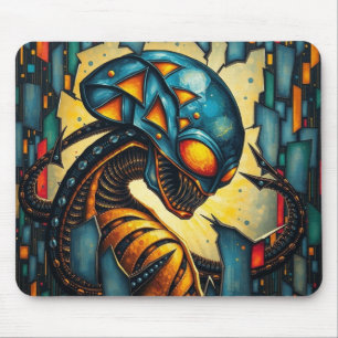 Tapis De Souris Avenger cosmique avec dents d'araignée
