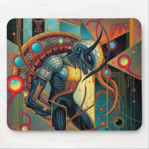 Tapis De Souris Avenger cosmique avec une corne