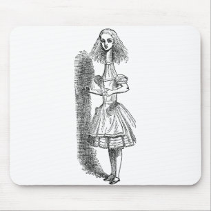 Tapis De Souris Aventures d'Alice au pays des merveilles vintage p