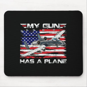 Tapis De Souris Avion d'attaque militaire Avion de soutien aérien 