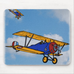 Tapis De Souris Avions de combat WWI