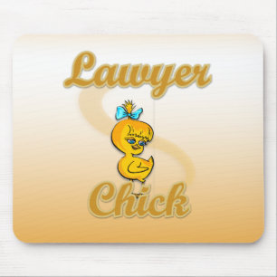 Tapis De Souris Avocat Chick