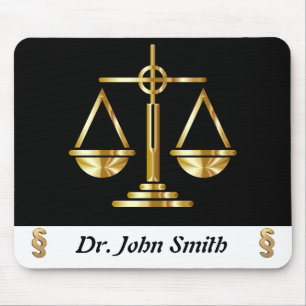Tapis De Souris Avocat du pavé droit de la souris